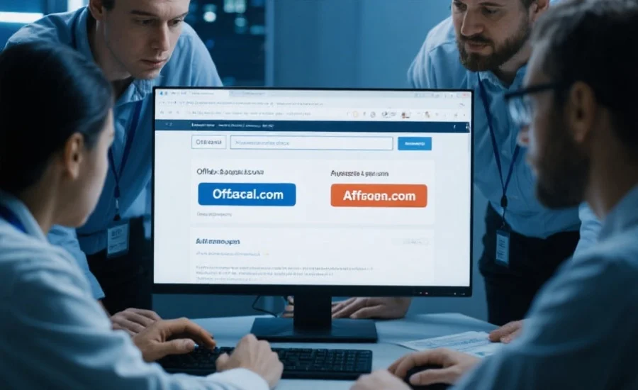 如何辨别官方地址